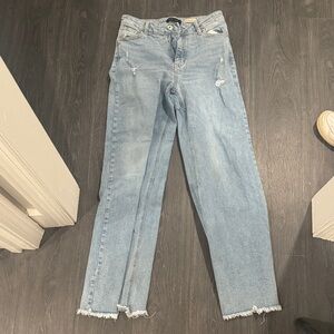 BCBGeneration Denim Straight Leg Jeans
